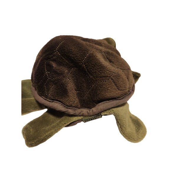 Folkmanis Turtle Plush Puppet 6 Inches Soft & Cuddly Green & Brown - Picture 3 of 6